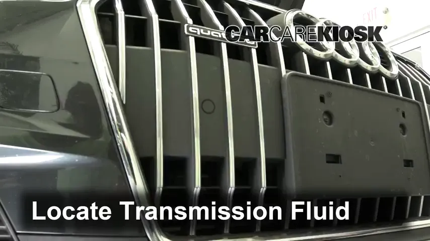 2017 Audi A4 allroad Premium Plus 2.0L 4 Cyl. Turbo Transmission Fluid Check Fluid Level